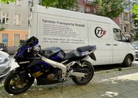 Termin-Transporte Brandt TTB Ninja Kawasaki ZX-6R Gepäcktransport Begleitfahrzeug mieten